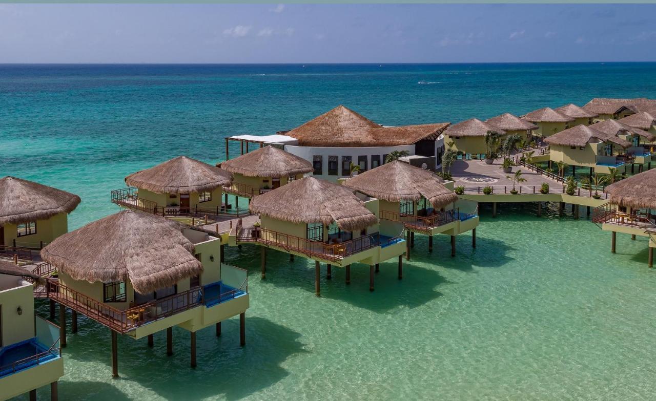 Palafitos Overwater Bungalows Catamaran, Cenote & More Inclusive (Adults Only) Playa del Carmen Kültér fotó